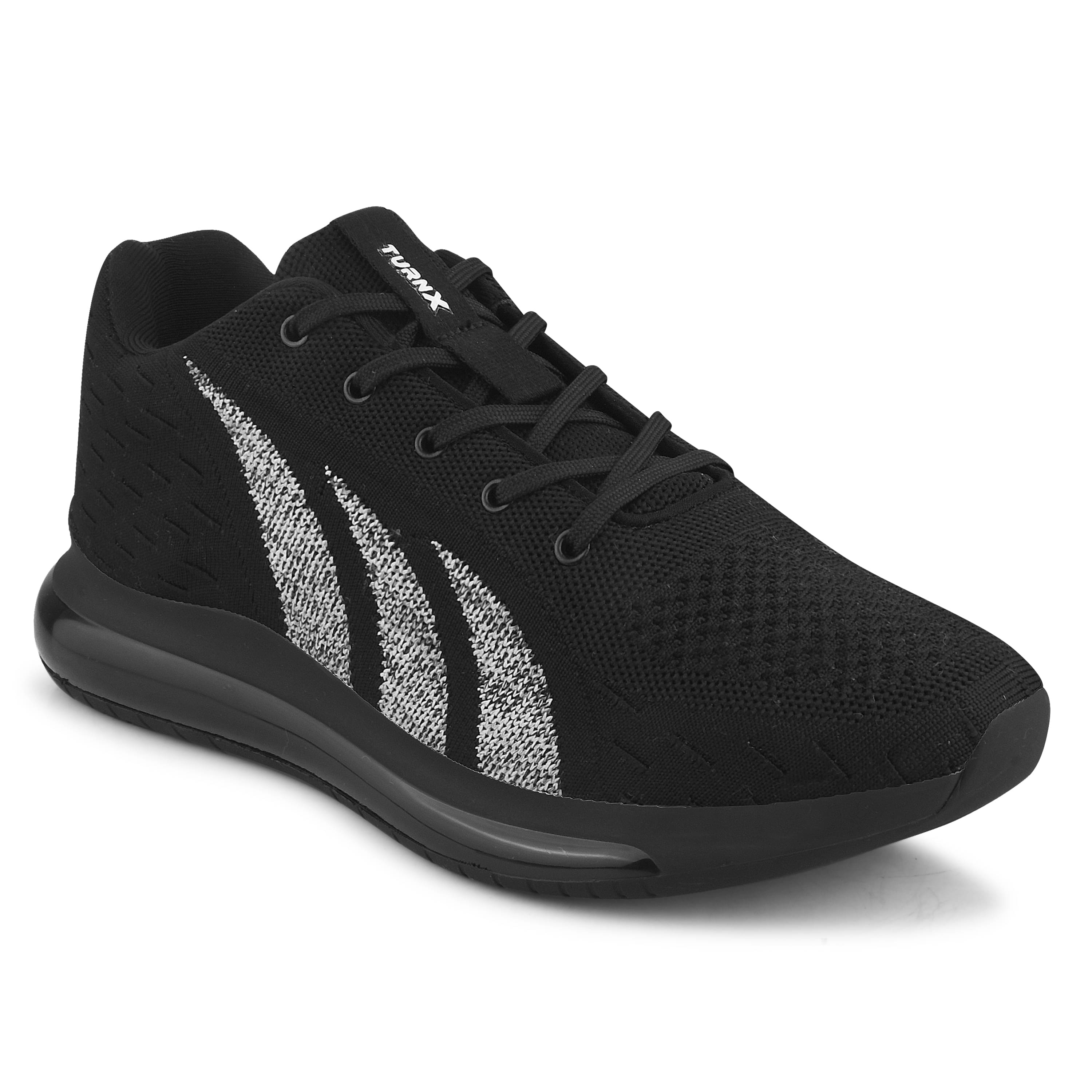 Turnx Sports Cooper_Black Black Men's Sports Running Shoes Turnx Sports Cooper_Black Black Men's Sports Running Shoes