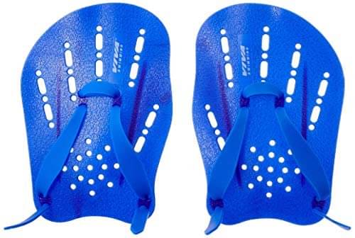Viva Swimming HP-20-CONTOURED-L Hand Paddles Large Size with Adjustable Straps For Kids Men Women Adults Gloves for Swim Practice/Training Fins Water Resistance Aqua Fit (Blue) Viva Swimming HP-20-CONTOURED-L Hand Paddles Large Size with Adjustable Straps For Kids Men Women Adults Gloves for Swim Practice/Training Fins Water Resistance Aqua Fit (Blue)