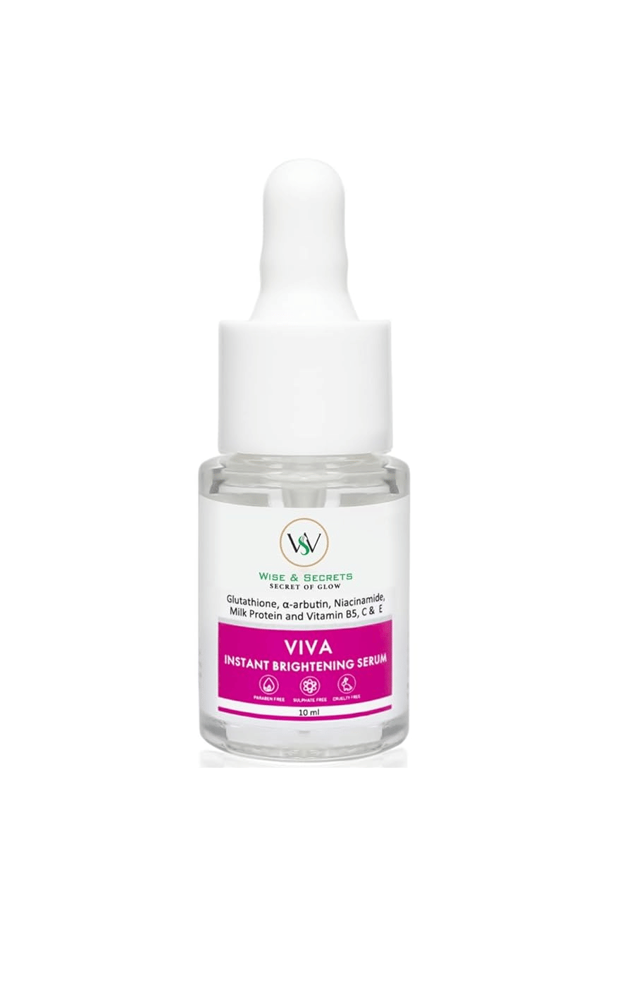     			WISE & SECRETS Face Serum Vitamin C Radiant Glow For All Skin Type ( Pack of 1 )