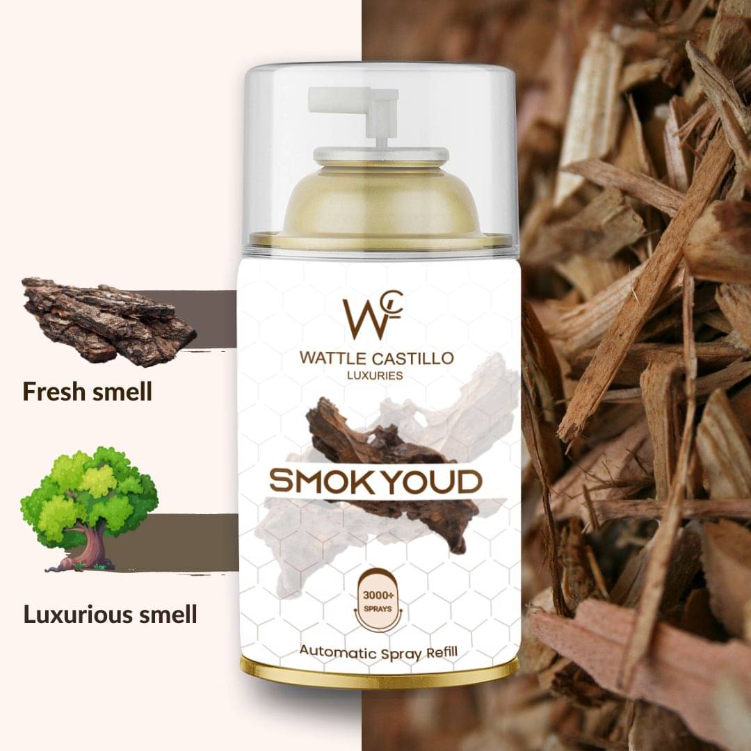 Wattle Castillo Room Freshener Refill 265ml-Smokyoud( Pack of 1 ) Wattle Castillo Room Freshener Refill 265ml-Smokyoud( Pack of 1 )