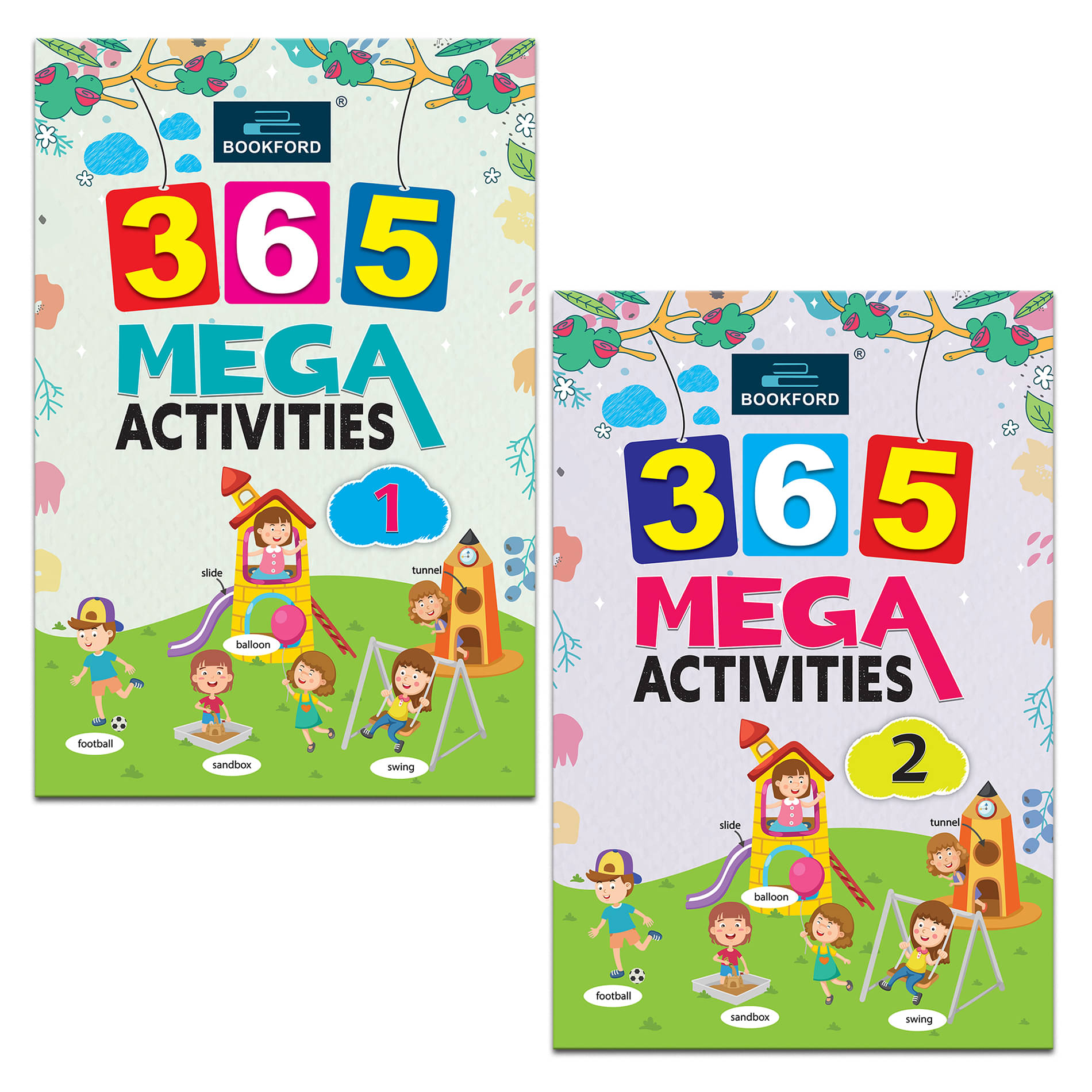     			365 Mega Activity Book 1 & 2 Set Of 2