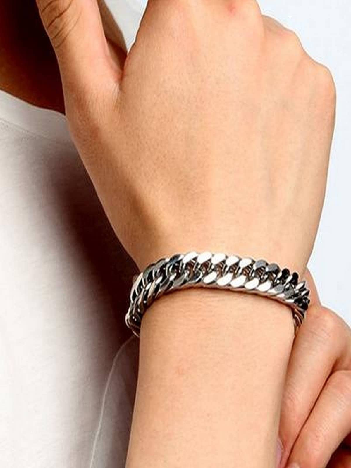 Beauden White Bracelet ( Pack of 1 ) - Bangles & Bracelets | Buy online on ZillyBuy