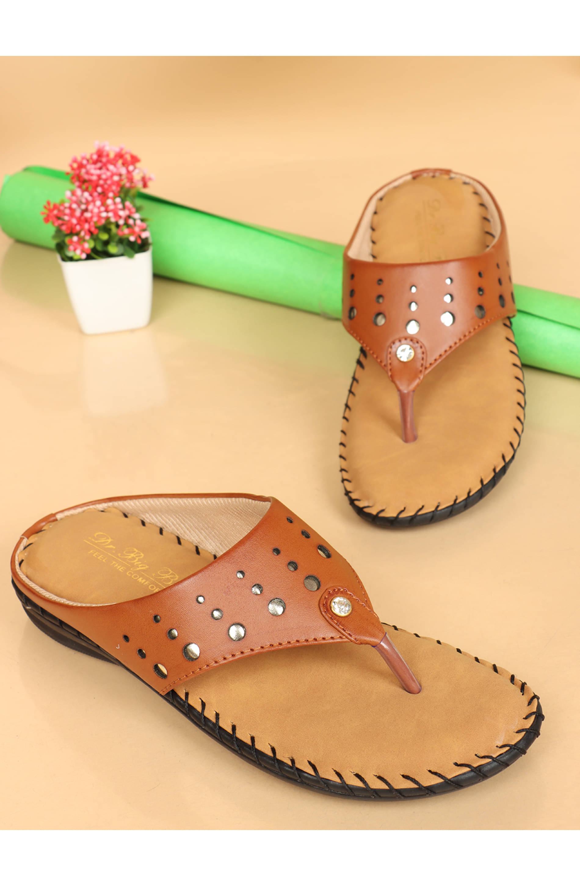 Big Bird Footwear Tan Women's Flats Big Bird Footwear Tan Women's Flats
