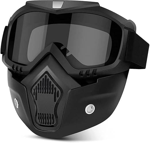 CarFrill UV Protected Black Riding Goggles ( Pack of 1 ) CarFrill UV Protected Black Riding Goggles ( Pack of 1 )