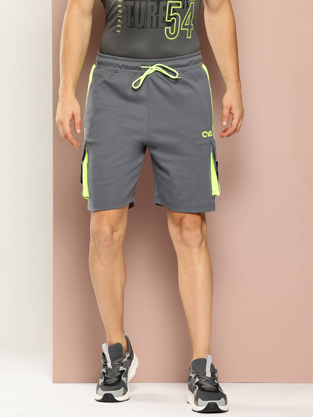 Club York Grey Polyester Men's Shorts ( Pack of 1 )     			Club York Grey Polyester Men's Shorts ( Pack of 1 )