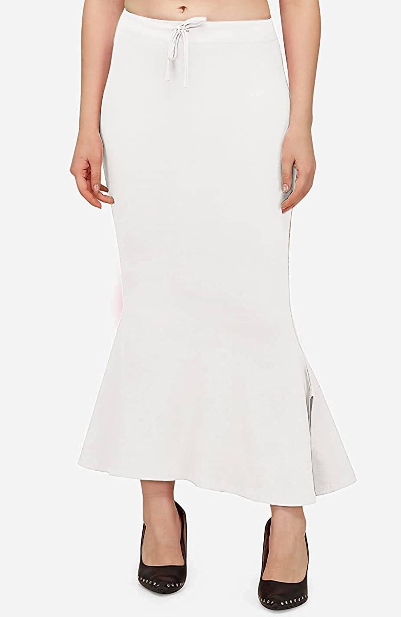 DELTIN HUB White Polyester Petticoat - Single DELTIN HUB White Polyester Petticoat - Single