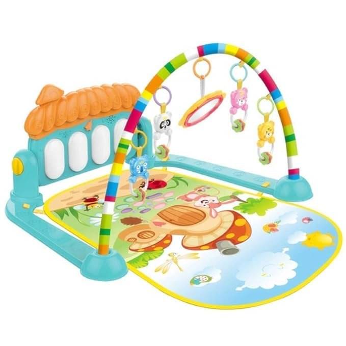Eclet 5 IN 1 Multi-Function ABS High Grade Plastic Piano Baby Gym and Fitness Rack  (Multicolor)     			Eclet 5 IN 1 Multi-Function ABS High Grade Plastic Piano Baby Gym and Fitness Rack  (Multicolor)