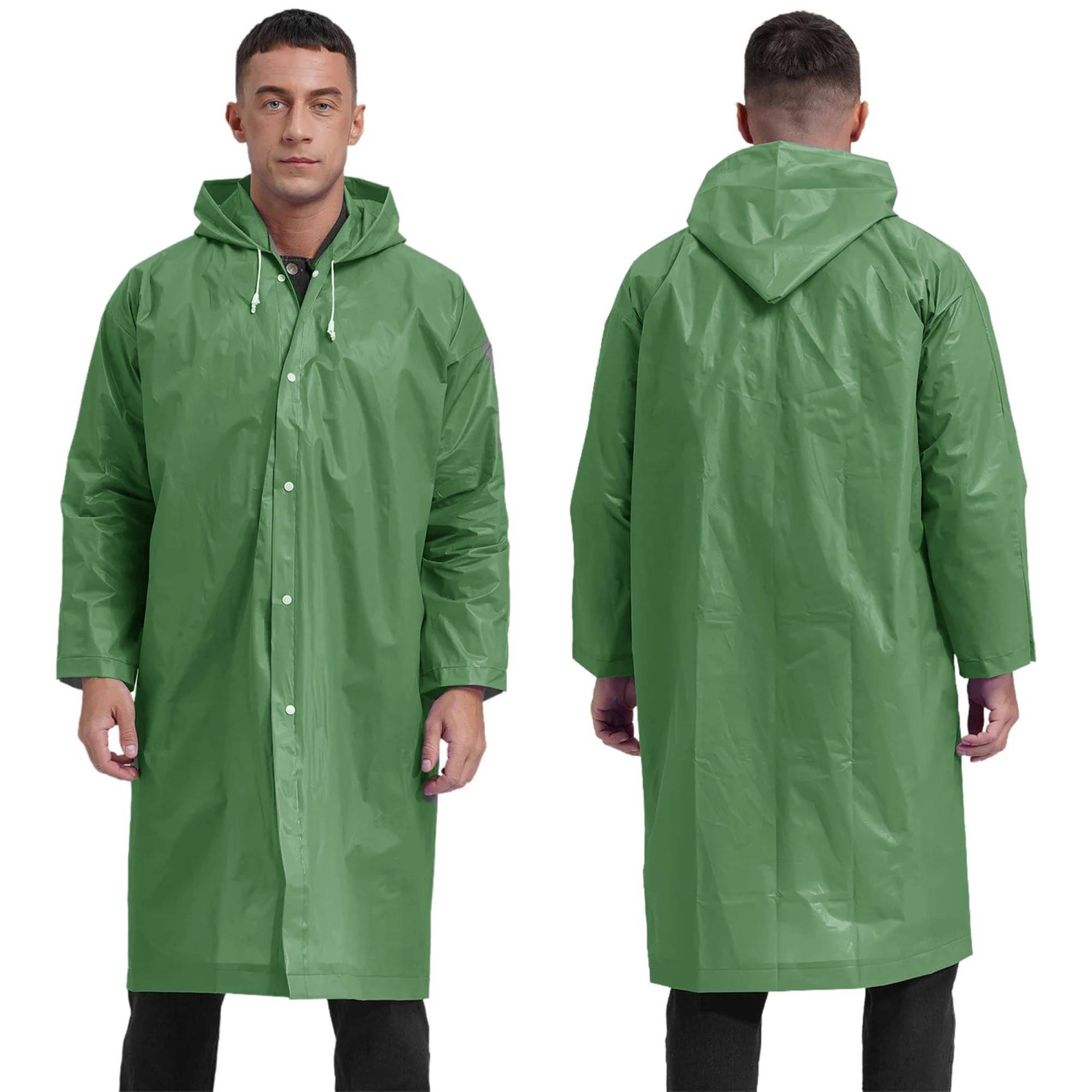 Infispace Green Nylon Men's Raincoat ( Pack of 1 ) Infispace Green Nylon Men's Raincoat ( Pack of 1 )