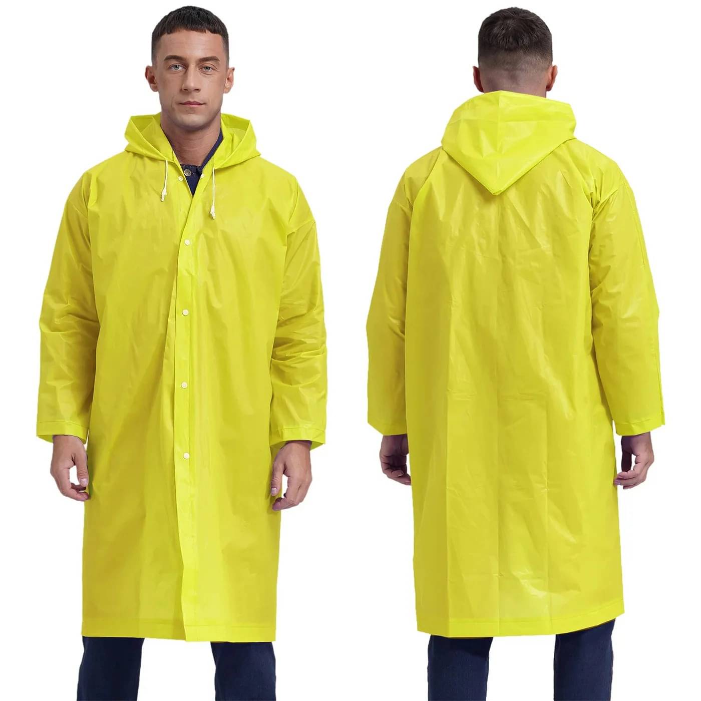 Infispace Yellow Nylon Men's Raincoat ( Pack of 1 ) Infispace Yellow Nylon Men's Raincoat ( Pack of 1 )