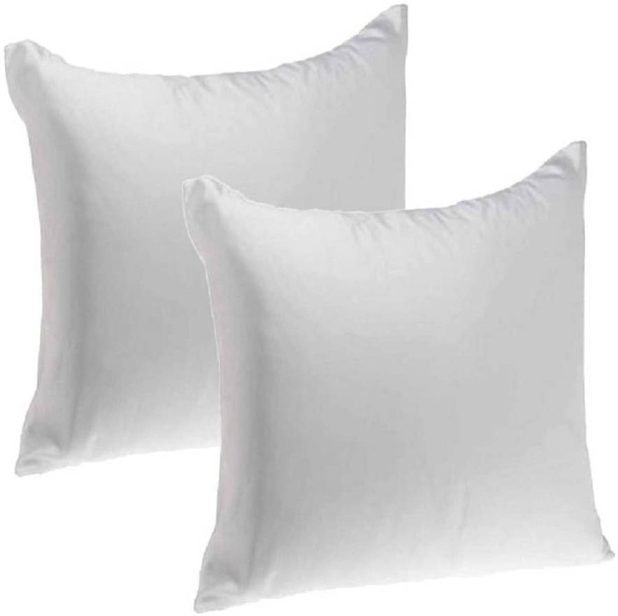 JDXONLINESALE Set of 2 White Polyester Filled Cushion JDXONLINESALE Set of 2 White Polyester Filled Cushion