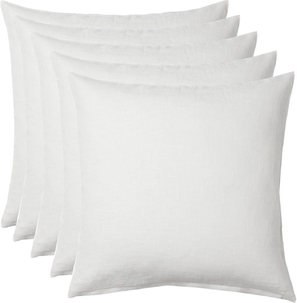 JDXONLINESALE Set of 5 White Polyester Filled Cushion JDXONLINESALE Set of 5 White Polyester Filled Cushion