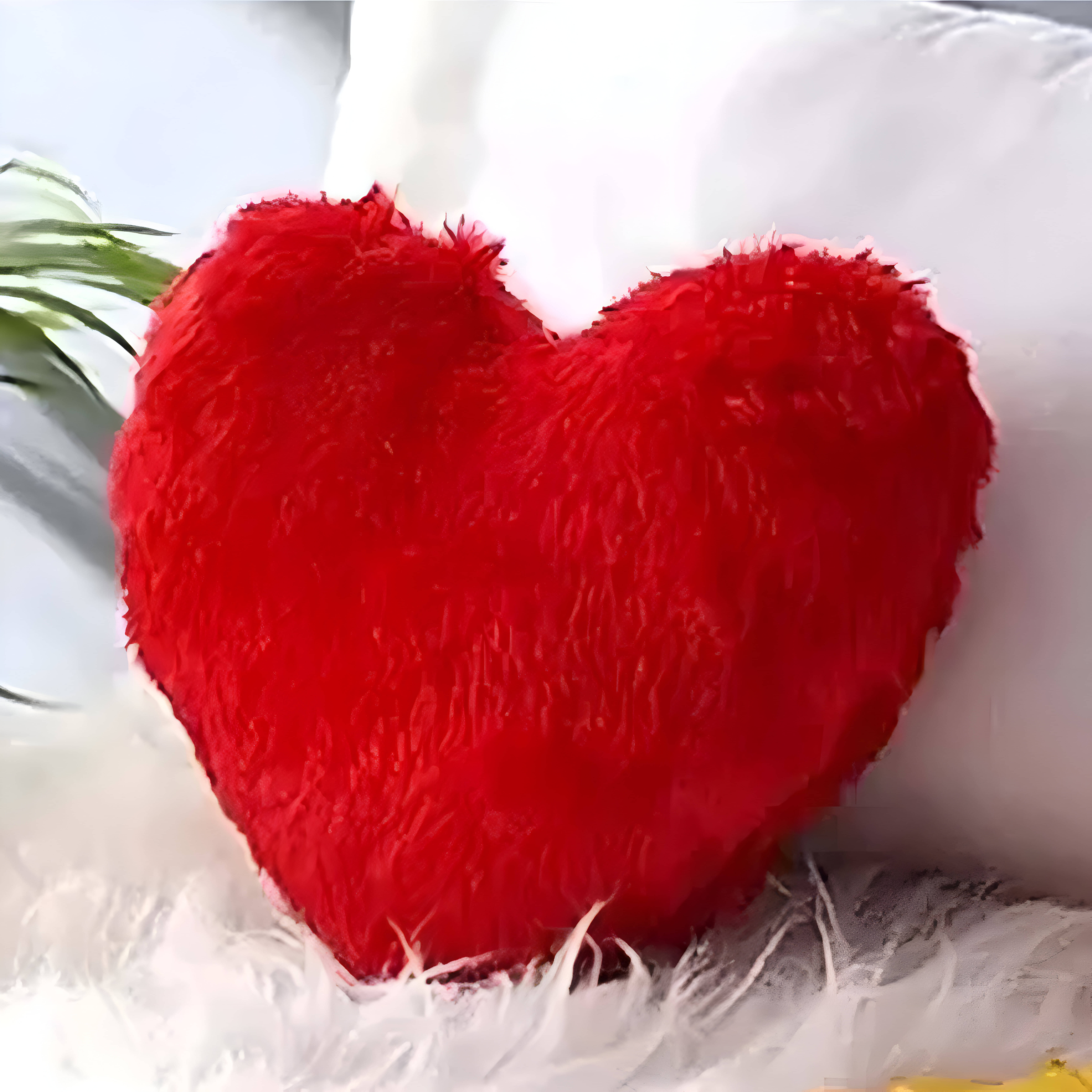     			JDXONLINESALE Single Red Polyester Filled Cushion