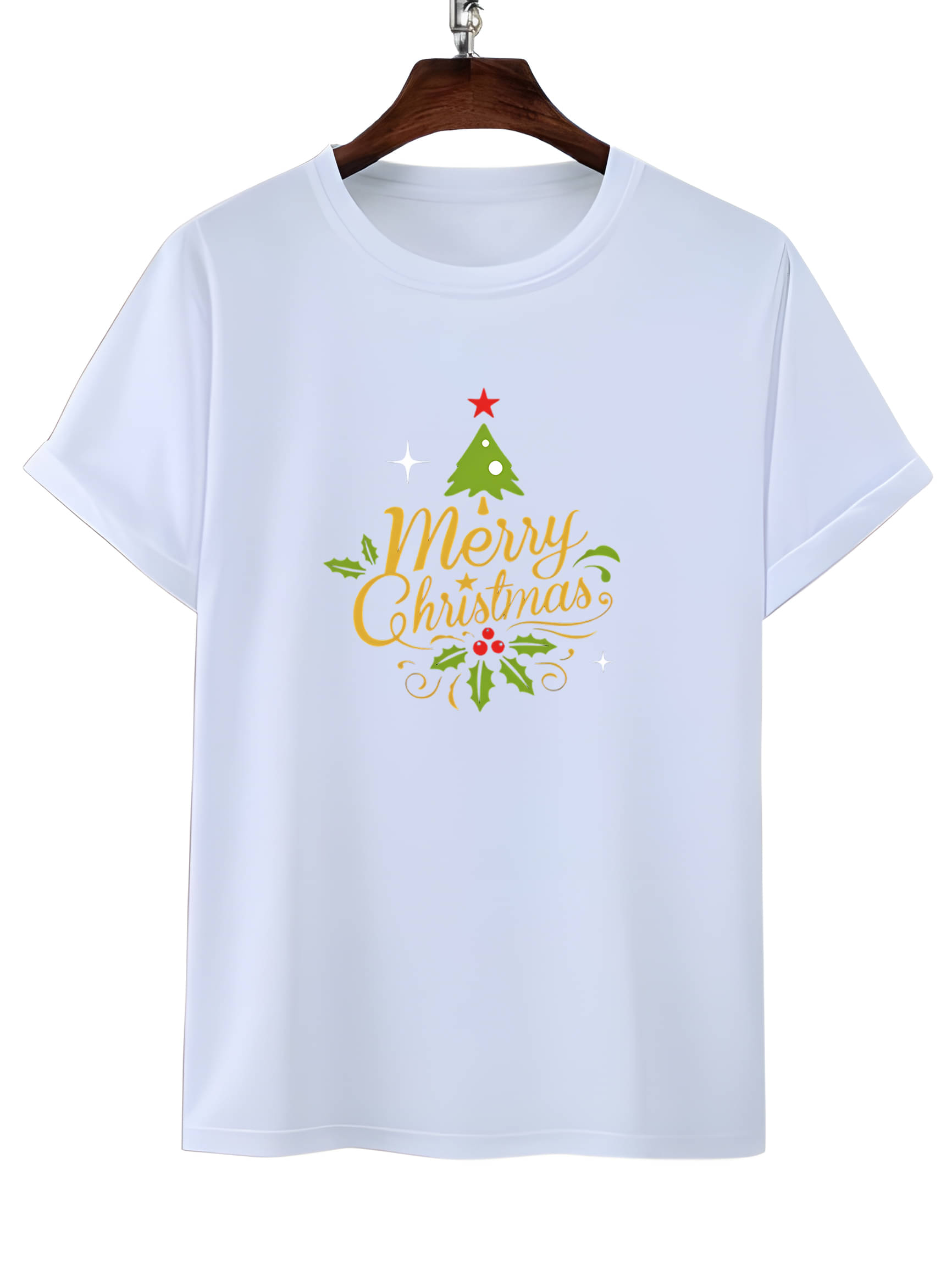 LUXELOOT Polyester Regular Fit Printed Half Sleeves Men's Round T-Shirt - White ( Pack of 1 ) LUXELOOT Polyester Regular Fit Printed Half Sleeves Men's Round T-Shirt - White ( Pack of 1 )