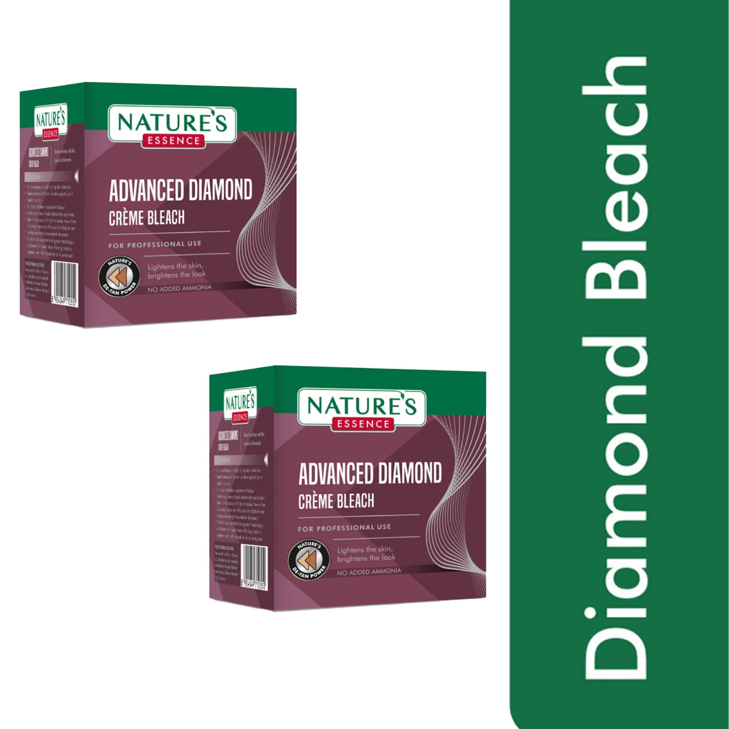     			Nature's Essence Adavanced Diamond cream Bleach, 525gm, (Pack of 2)