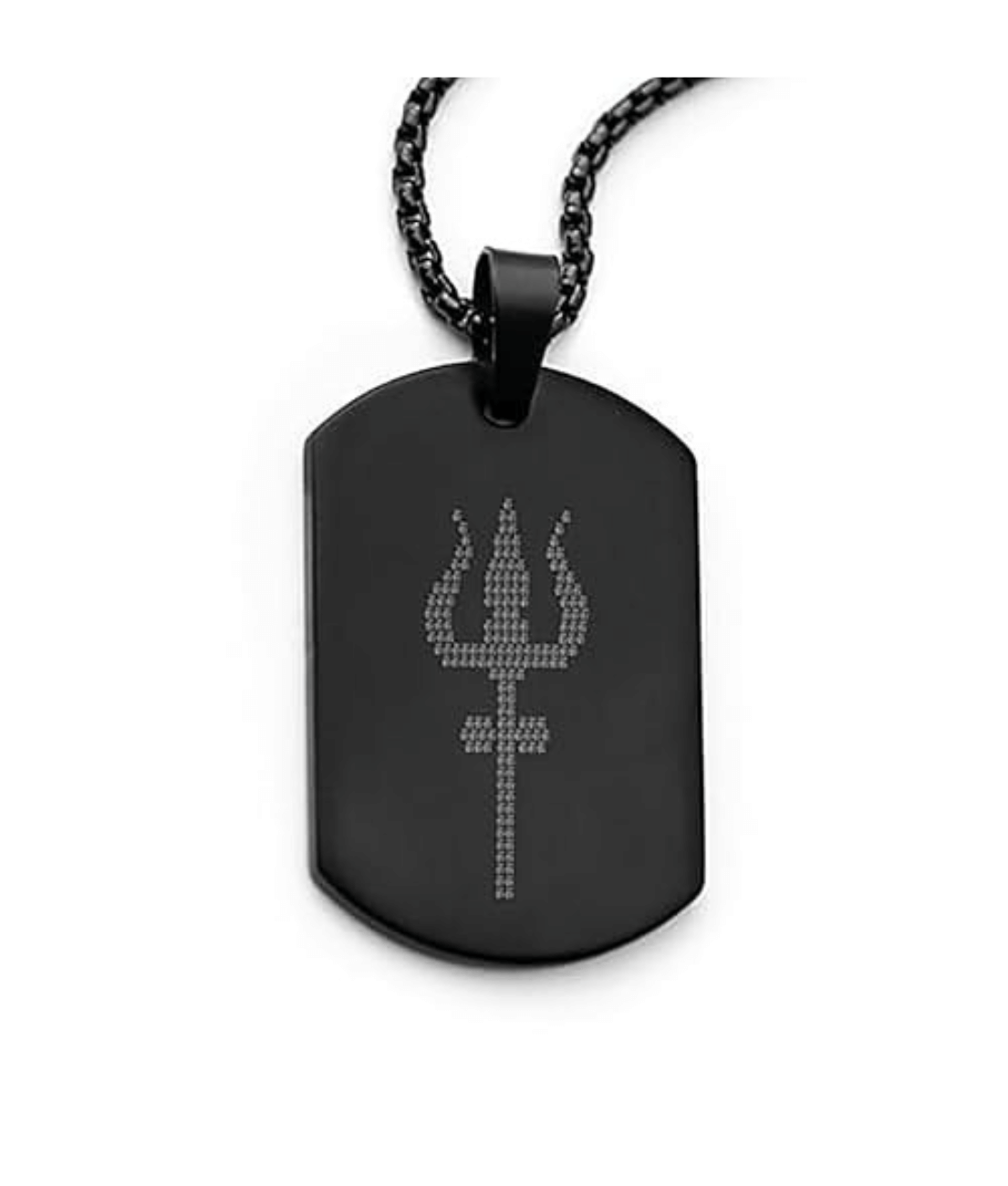     			Next Tech Step Black Metal Necklace ( Pack of 1 )