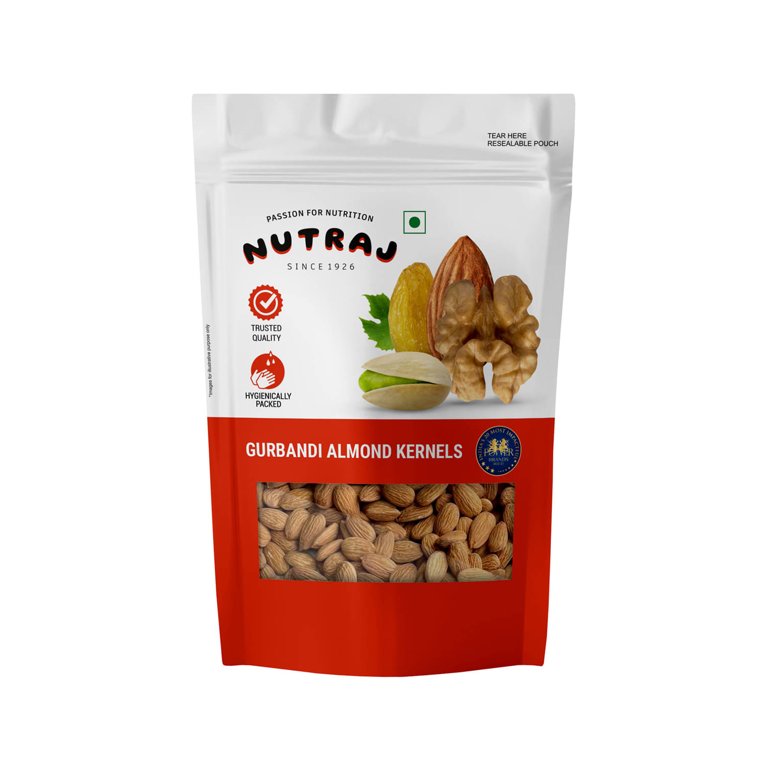 Nutraj Gurbandi Almond Kernels 250G Gurbandi Badam 250G Nutraj Gurbandi Almond Kernels 250G Gurbandi Badam 250G