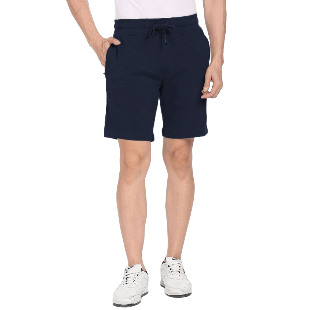 Reoutlook Navy Cotton Men's Shorts ( Pack of 1 ) Reoutlook Navy Cotton Men's Shorts ( Pack of 1 )