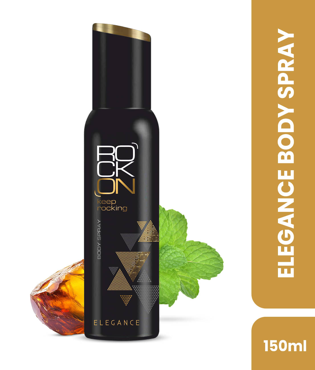Rockon Elegance Deodorant Spray for Unisex 150ml- Long-Lasting Refreshing Fragrance Rockon Elegance Deodorant Spray for Unisex 150ml- Long-Lasting Refreshing Fragrance