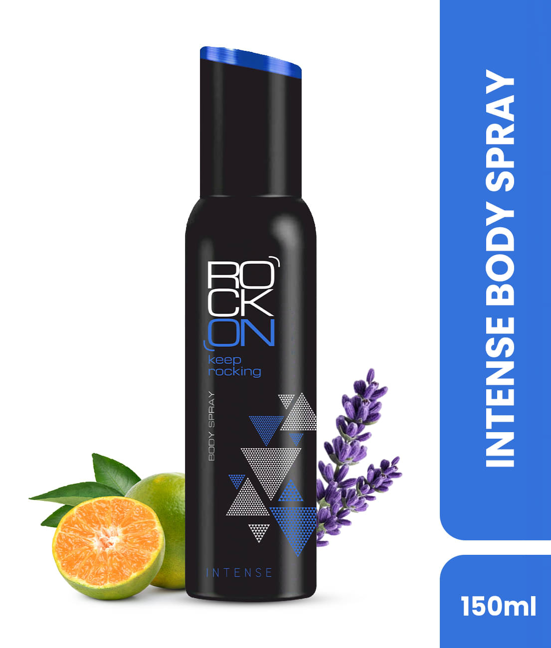     			ROCK ON Intense Deodorant Body Spray with Long Lasting Fragrance Men & Women 150 ml ( Pack of 1 )