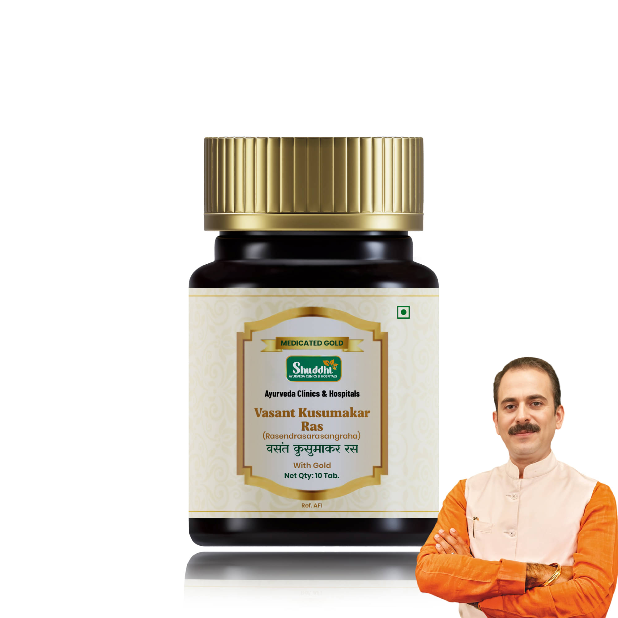 Shuddhi Vasant Kusumakar Ras | Effective For Overall Wellness, 10 Tablets Shuddhi Vasant Kusumakar Ras | Effective For Overall Wellness, 10 Tablets