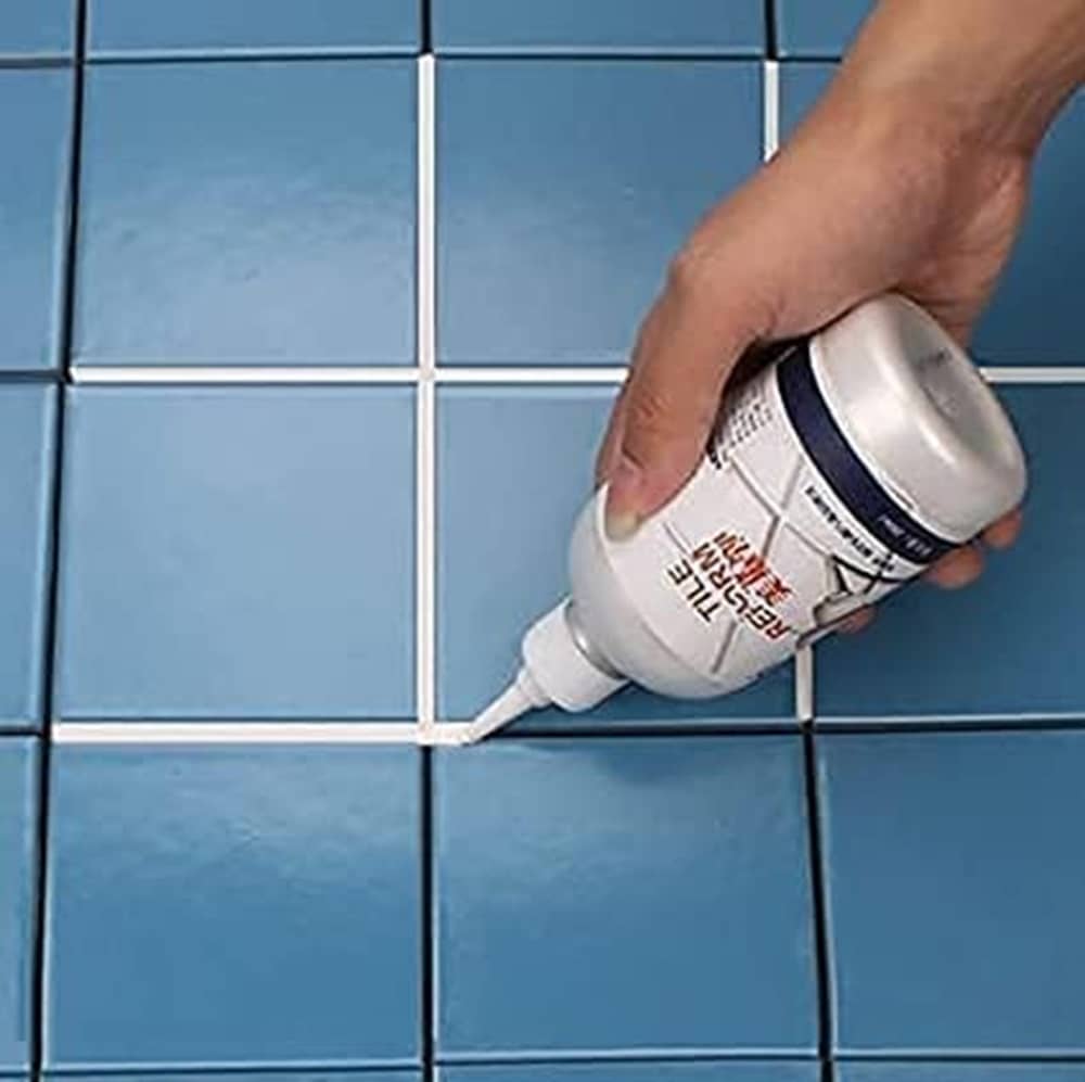 Tiles Gap Filler Waterproof, Gap Sealant, Grout, White Cement Paste Tube, Gap Filler for Walls and Joints, Waterproof Sealant, Tile Gap Filler Tube for Kitchen, Bathroom - Stationery | Buy online on ZillyBuy