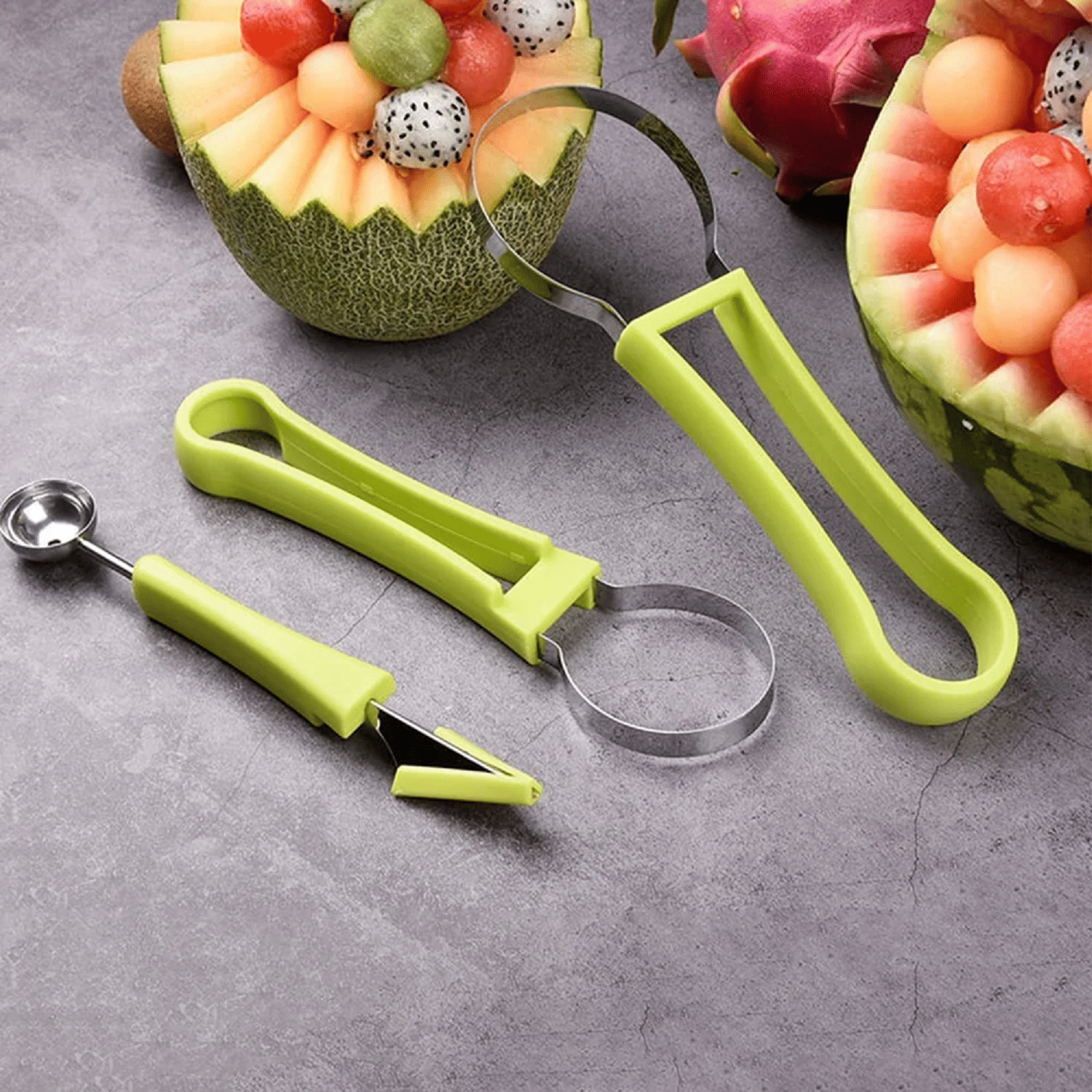     			VillWin Plastic Ice Cream Scoop