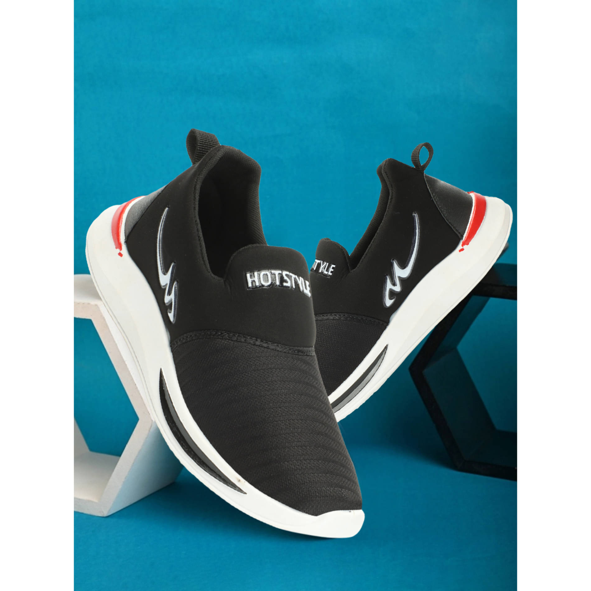 hotstyle GAPLINE Black Men's Slip-on Shoes hotstyle GAPLINE Black Men's Slip-on Shoes
