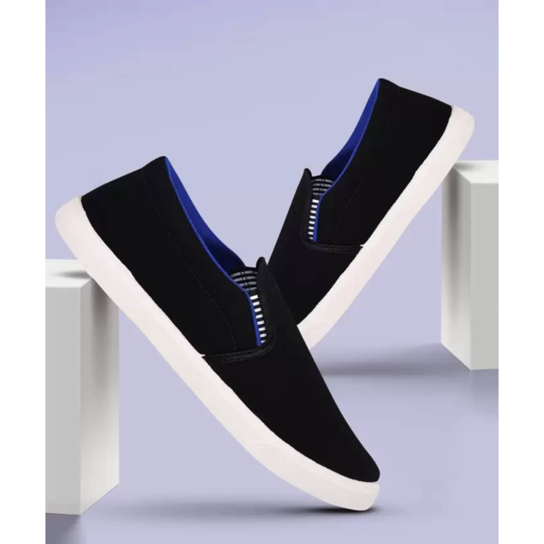 hotstyle PILOT Black Men's Slip-on Shoes - Casual Shoes | Buy online on ZillyBuy