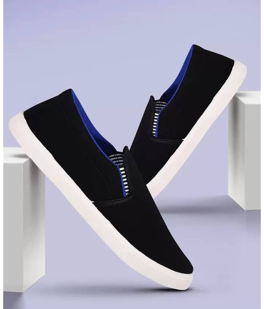 hotstyle PILOT Black Men's Slip-on Shoes - Casual Shoes | Buy online on ZillyBuy