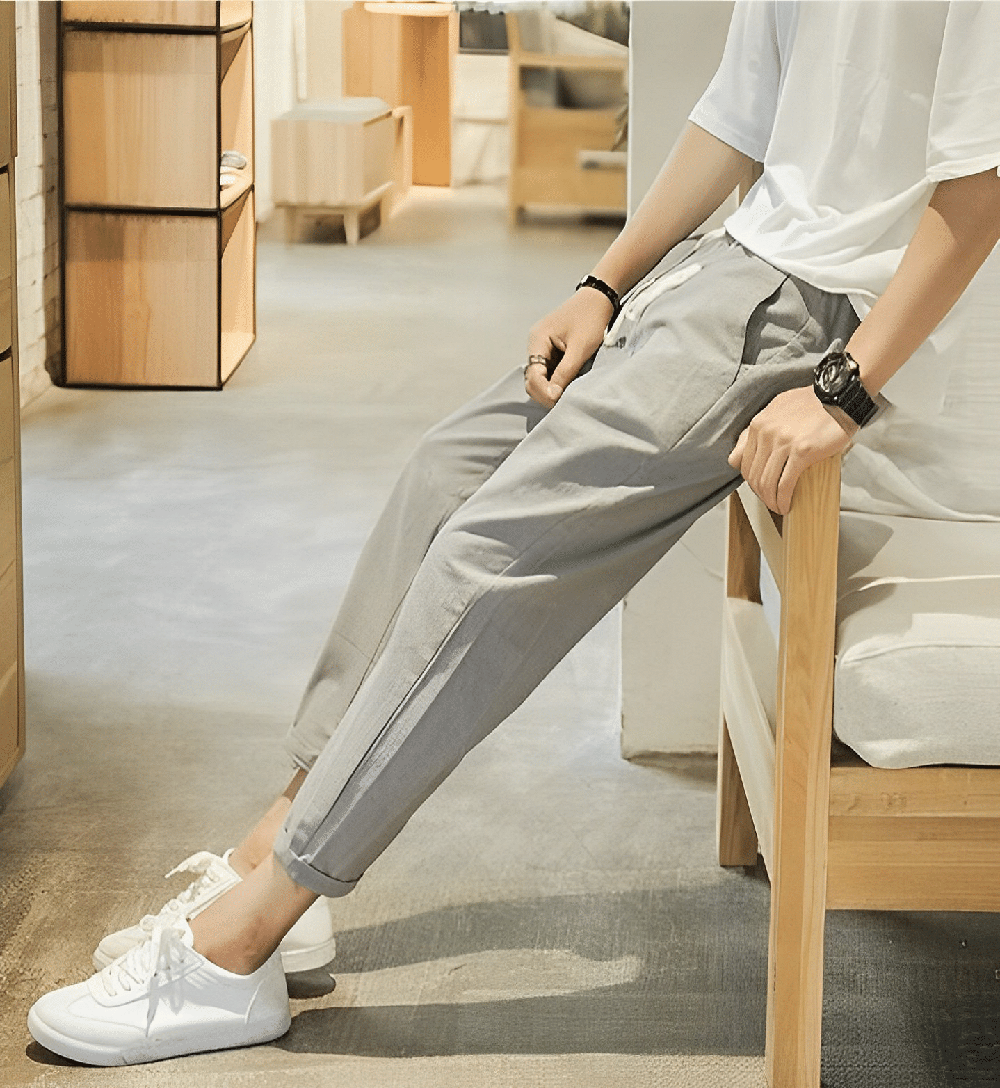     			risemax Grey Polyester Men's Trackpants ( Pack of 1 )