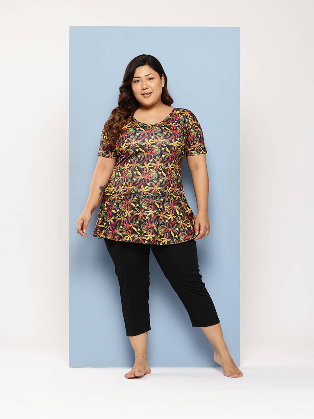 Aarika Nylon Yellow Beach Dresses - Single Aarika Nylon Yellow Beach Dresses - Single