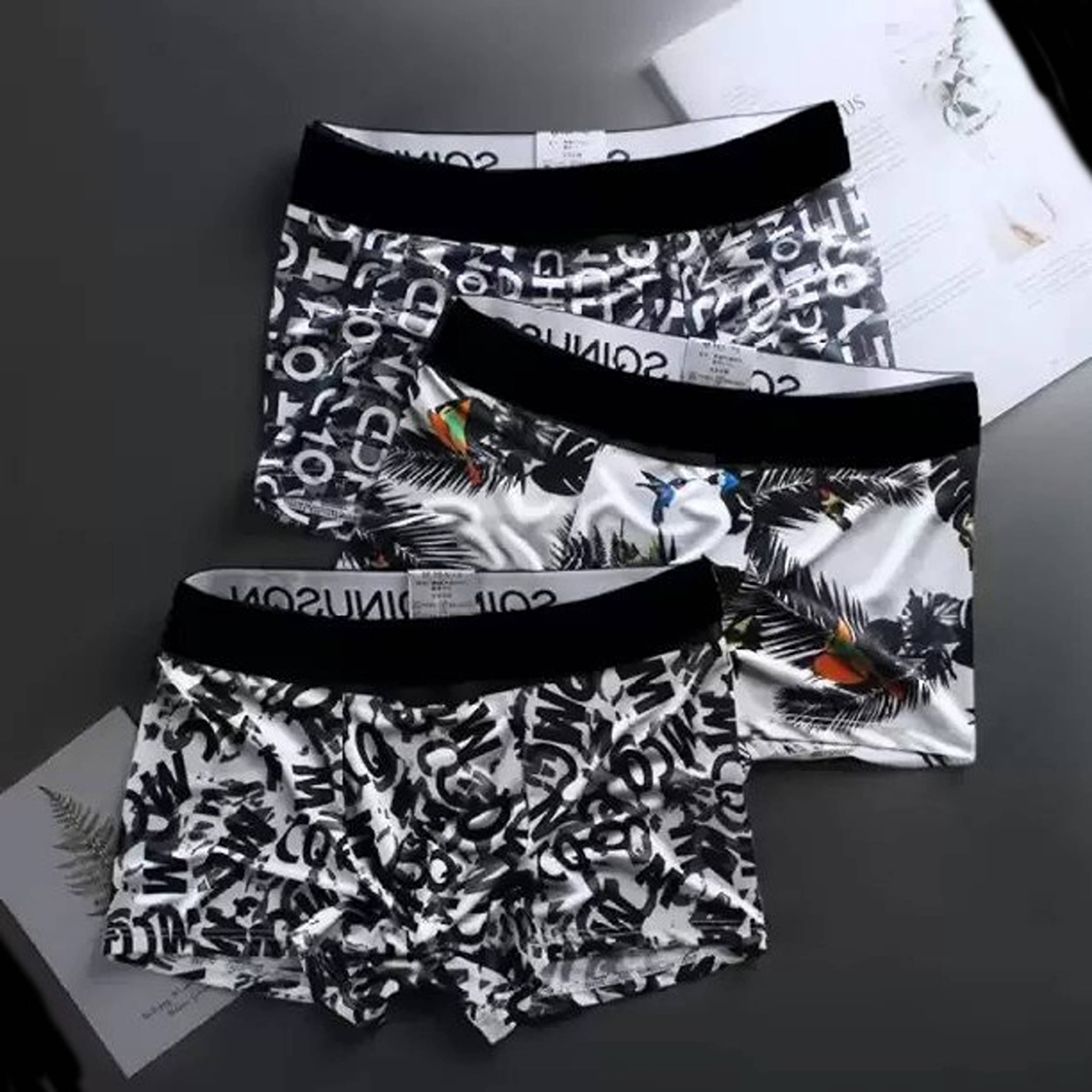 Cavenders Pack of 3 Modal Trunks For Men's ( Multicolor ) Cavenders Pack of 3 Modal Trunks For Men's ( Multicolor )