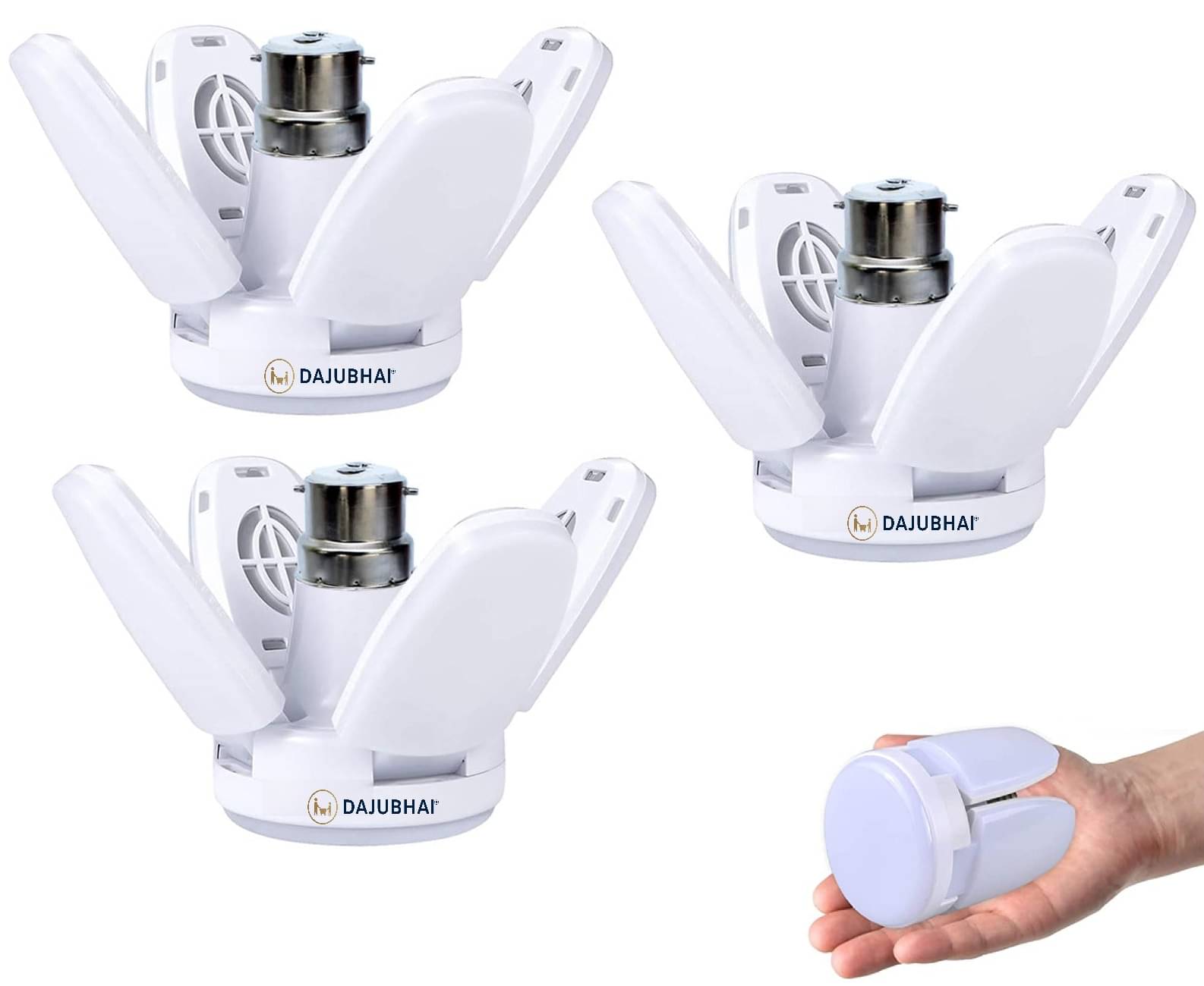 DAJUBHAI 25W Cool Day Light LED Bulb ( Pack of 3 ) DAJUBHAI 25W Cool Day Light LED Bulb ( Pack of 3 )
