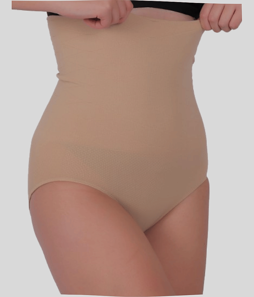 Pia Trends Pack of 1 Cotton Blend Women's Waist Cincher ( Beige ) - Shapewear | Buy online on ZillyBuy