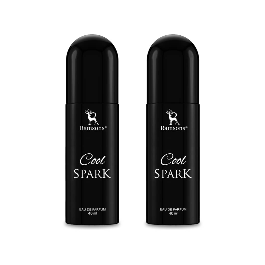 Ramsons - COOL SPARK Eau De Parfum Woody Mild -Fragrance For Men 40ml ( Pack of 2 ) Ramsons - COOL SPARK Eau De Parfum Woody Mild -Fragrance For Men 40ml ( Pack of 2 )