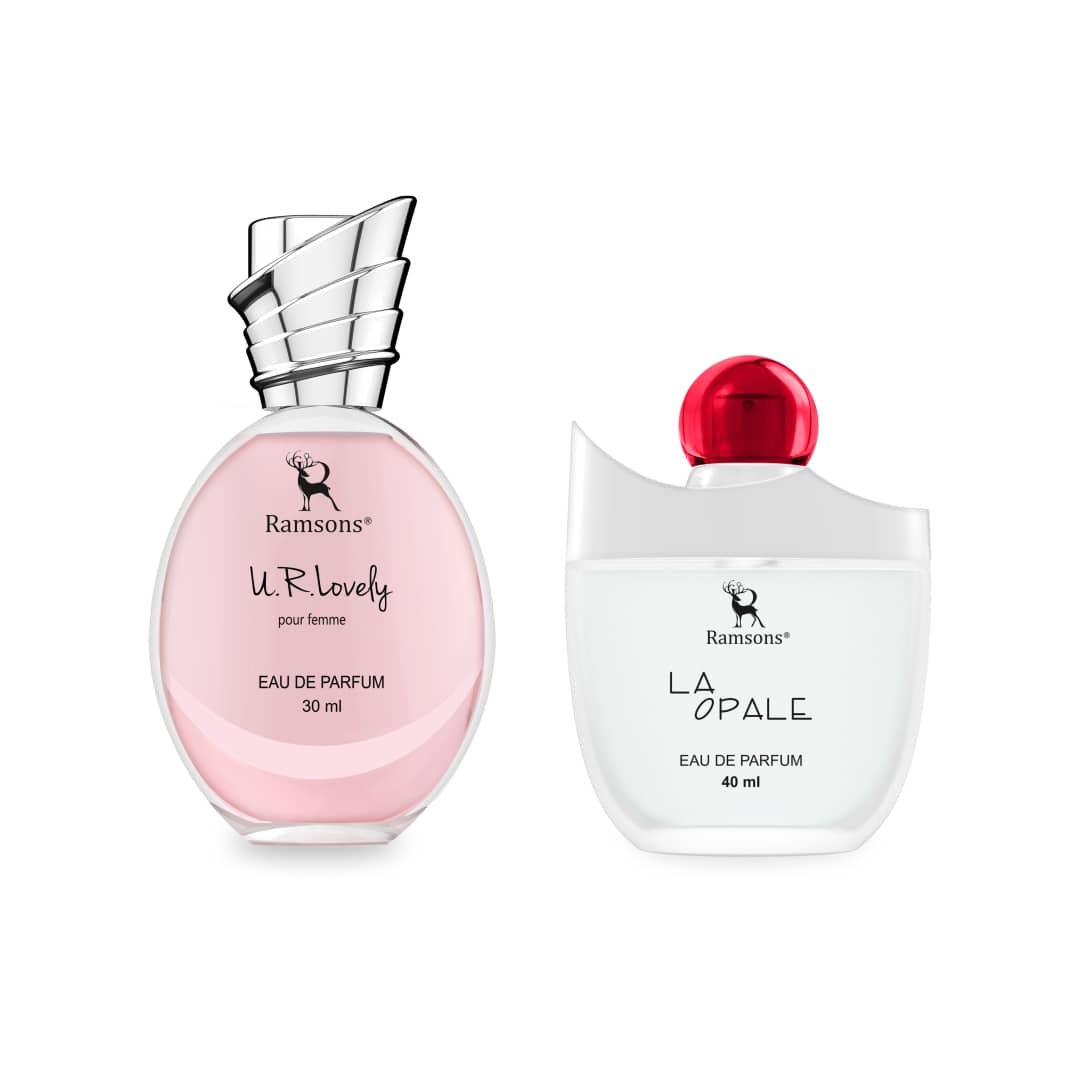 Ramsons - U R LOVELY 30ml & LA OPALE 40ml Eau De Parfum For Unisex ( Pack of 2 )