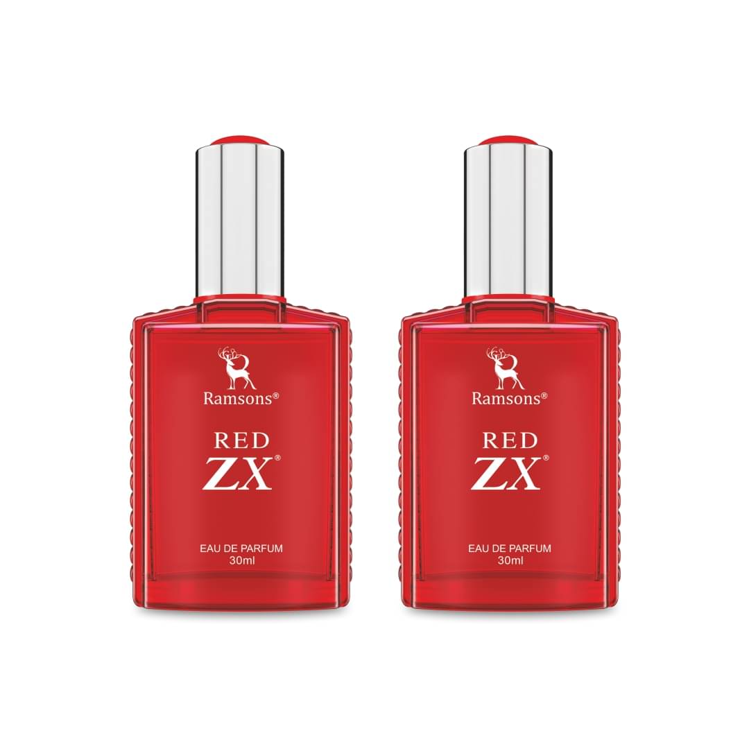     			Ramsons - RED ZX Eau De Parfum Smoky Mild -Fragrance For Men 30ml each( Pack of 2 )