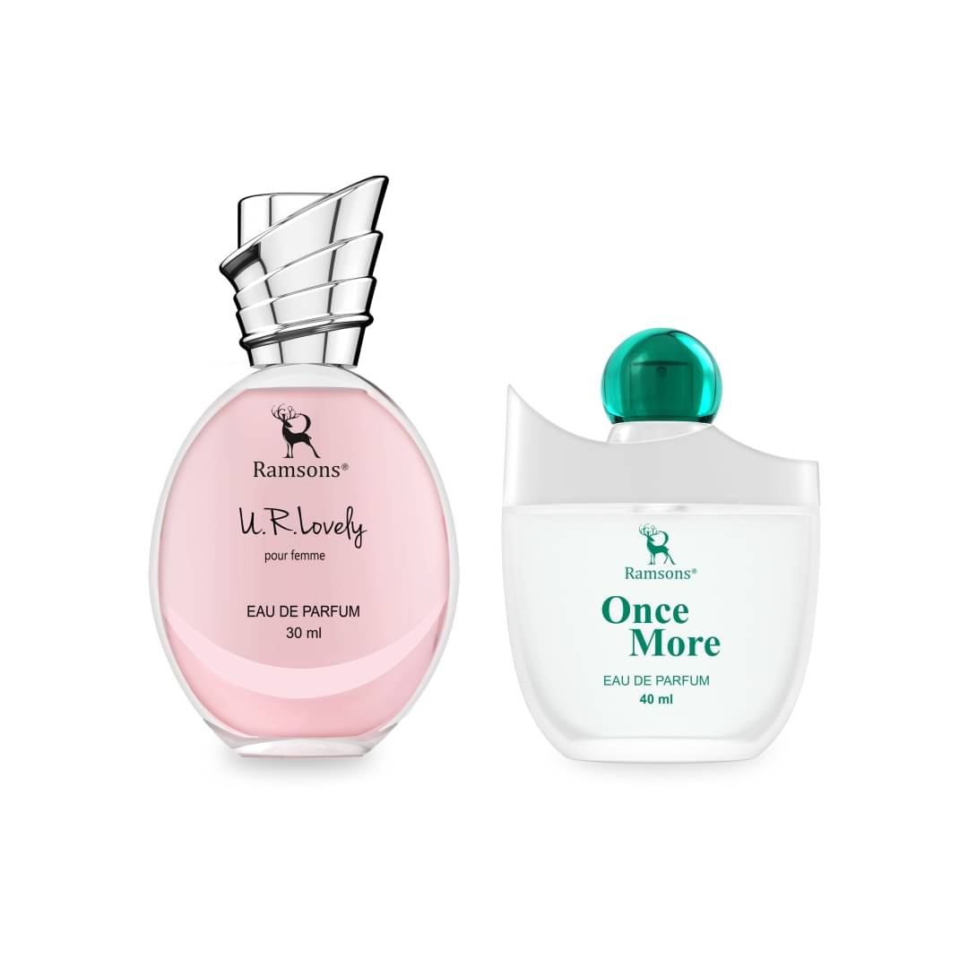Ramsons - U R LOVELY 30ml & ONCE MORE 40ml Eau De Parfum For Unisex ( Pack of 2 ) Ramsons - U R LOVELY 30ml & ONCE MORE 40ml Eau De Parfum For Unisex ( Pack of 2 )
