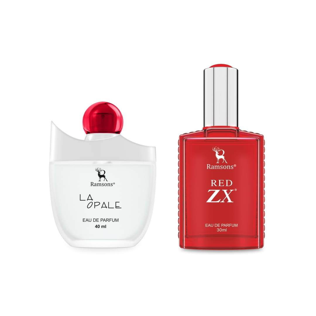 Ramsons - LA OPALE EDP 40ml & RED ZX 30ml Eau De Parfum For Men ( Pack of 2 ) Ramsons - LA OPALE EDP 40ml & RED ZX 30ml Eau De Parfum For Men ( Pack of 2 )