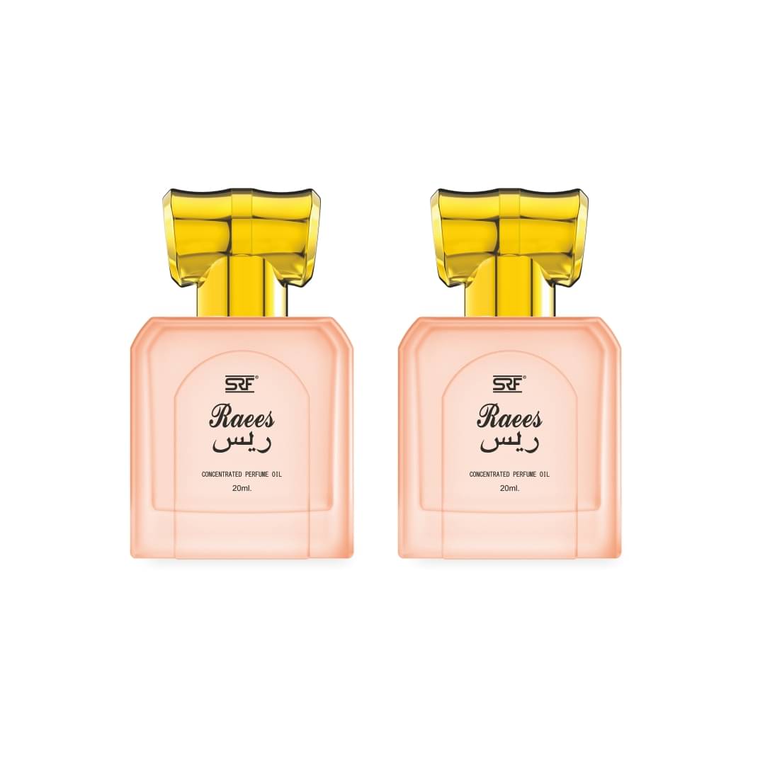 Ramsons - SRF RAEES Concentrated Perfume Oil Combo Attar For Unisex 20ml each (Pack of 2)     			Ramsons - SRF RAEES Concentrated Perfume Oil Combo Attar For Unisex 20ml each (Pack of 2)