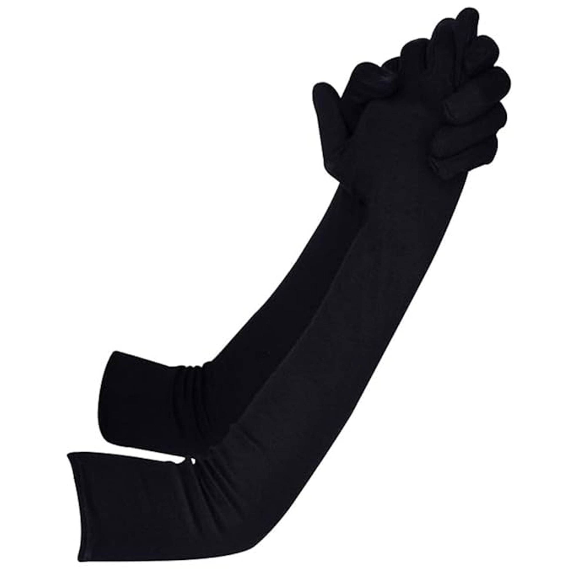 THRIFTKART Black Women's UV Protection Gloves ( Pack of 1 ) THRIFTKART Black Women's UV Protection Gloves ( Pack of 1 )