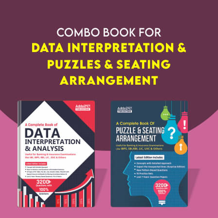 A Complete Book On Data Interpretation & Analysis And A Complete Book For Seating Arrangement And Puzzles (A Combined Set Of Two Books) Third Edition (Paperback, Adda247 Publications) A Complete Book On Data Interpretation & Analysis And A Complete Book For Seating Arrangement And Puzzles (A Combined Set Of Two Books) Third Edition (Paperback, Adda247 Publications)