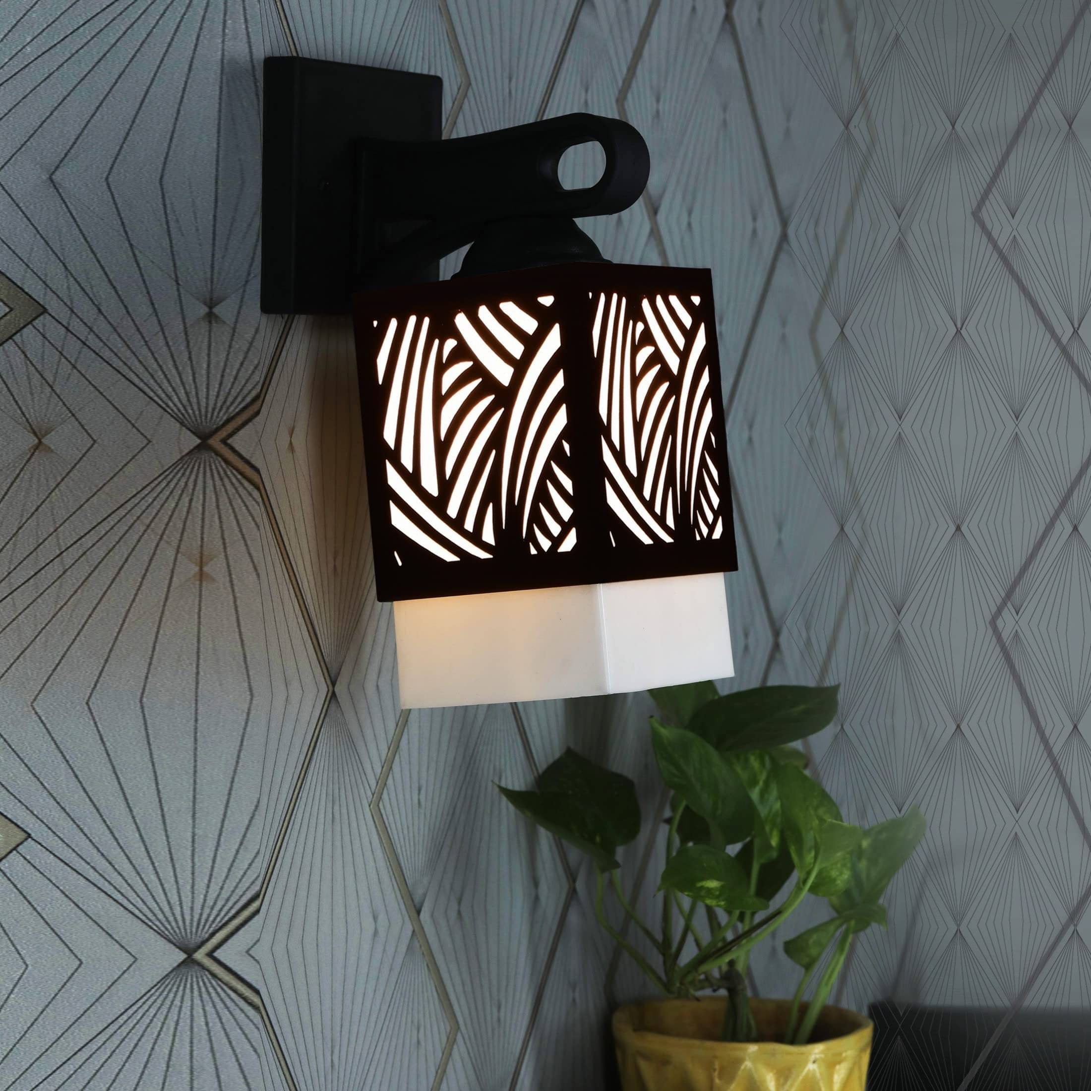     			AFAST Black Swing Arm Wall Light ( Pack of 1 )