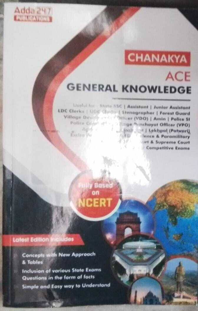     			Adda247 Chanakya Ace General Gk(General Knowledge) | 2100+ Question 100% Solution | Adda247 (BOOK, ADDA247)