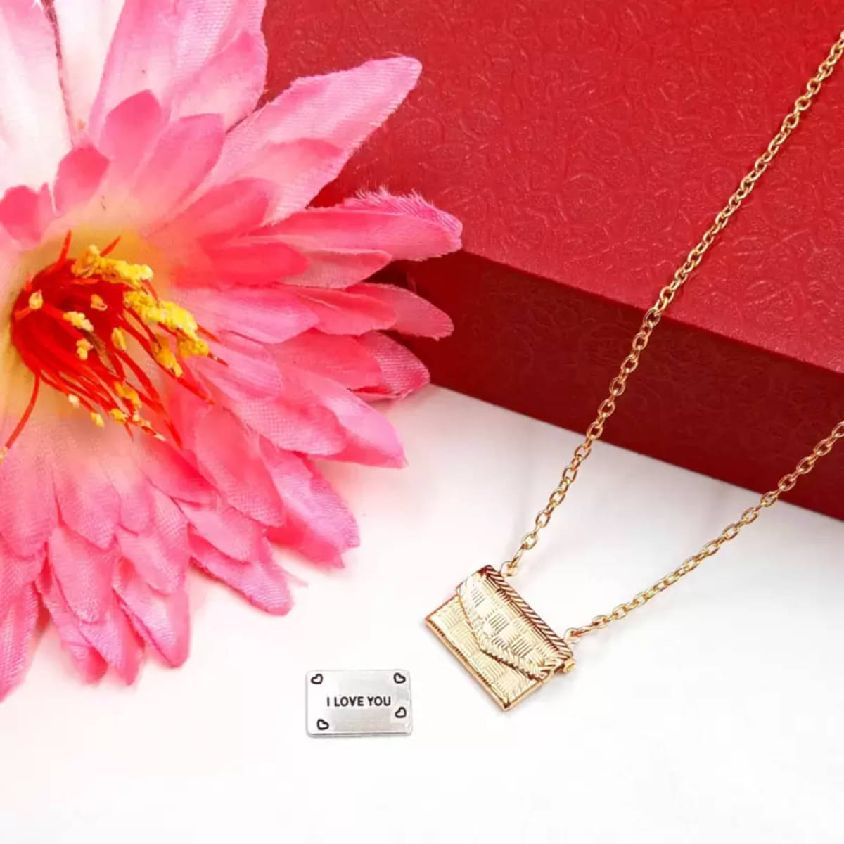     			Ashru Rose Gold Pendant ( Pack of 1 )