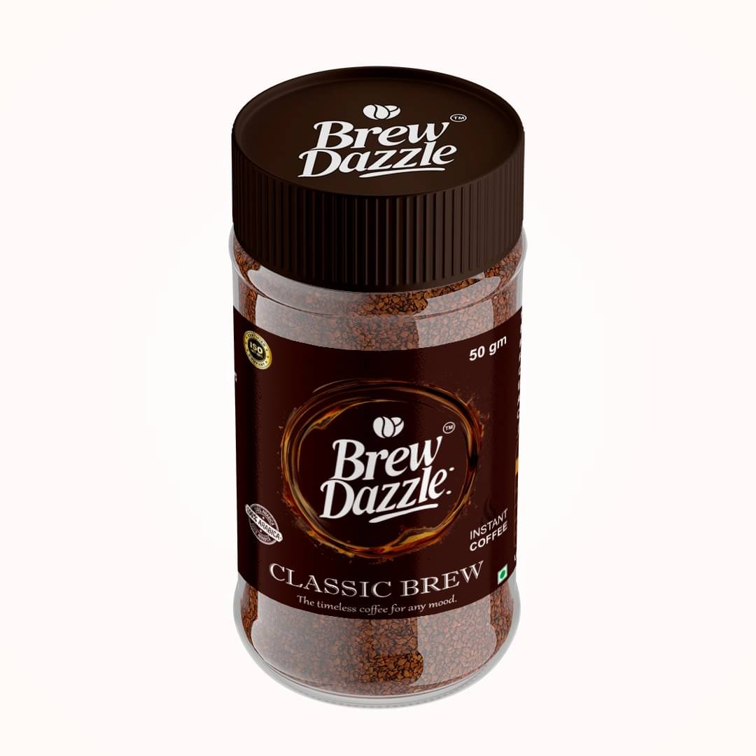 Brewdazzle Company India Instant Coffee Powder 50 gm Brewdazzle Company India Instant Coffee Powder 50 gm