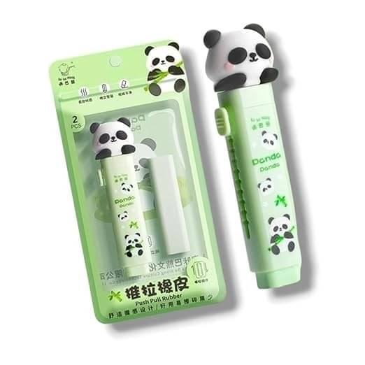     			ECLET ONLINE STORE Cutter Shaped Eraser Set for Kids Rubber Eraser for Kids 2 Rifill Eraser Non-Toxic Eraser  (Set of 2, MULTICOLOURS)