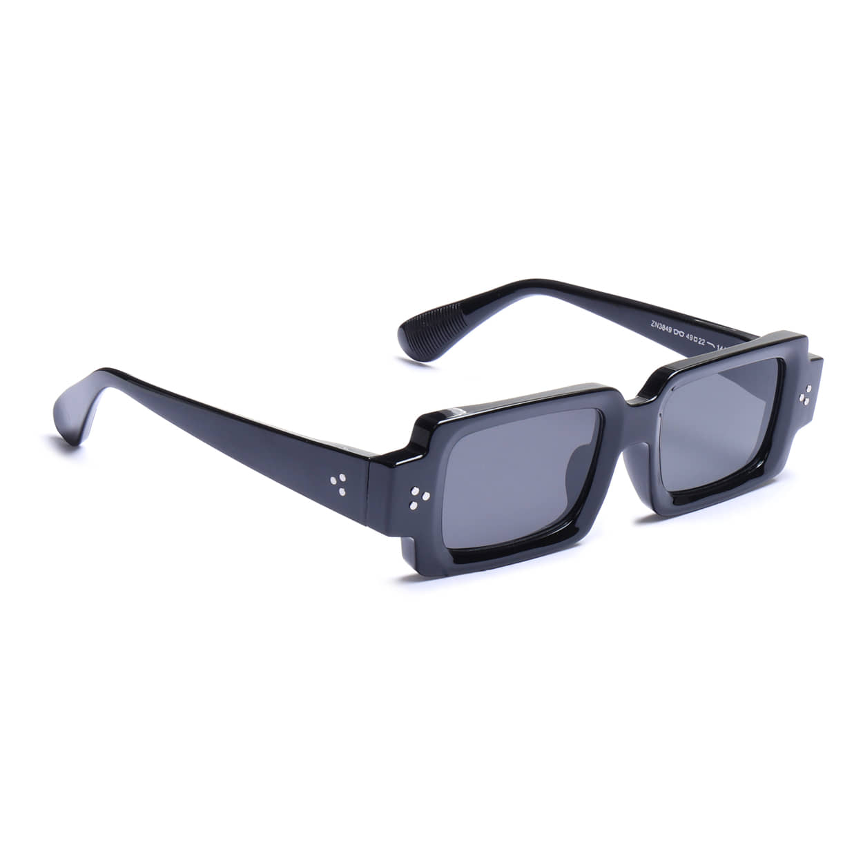 Hexxa Black Square Sunglasses ( Pack of 1 ) - Sunglasses | Buy online on ZillyBuy