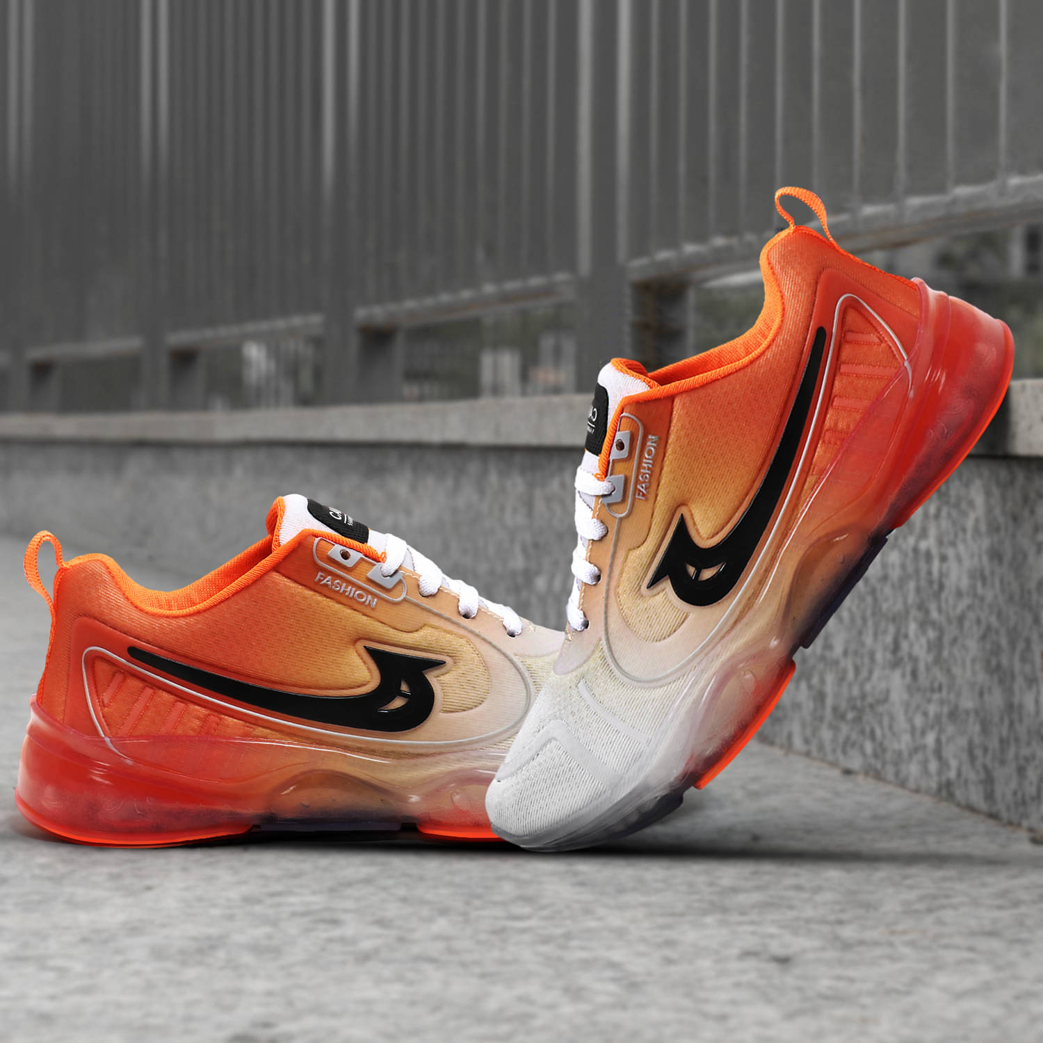     			Hilux Orange Men's Sports Running Shoes