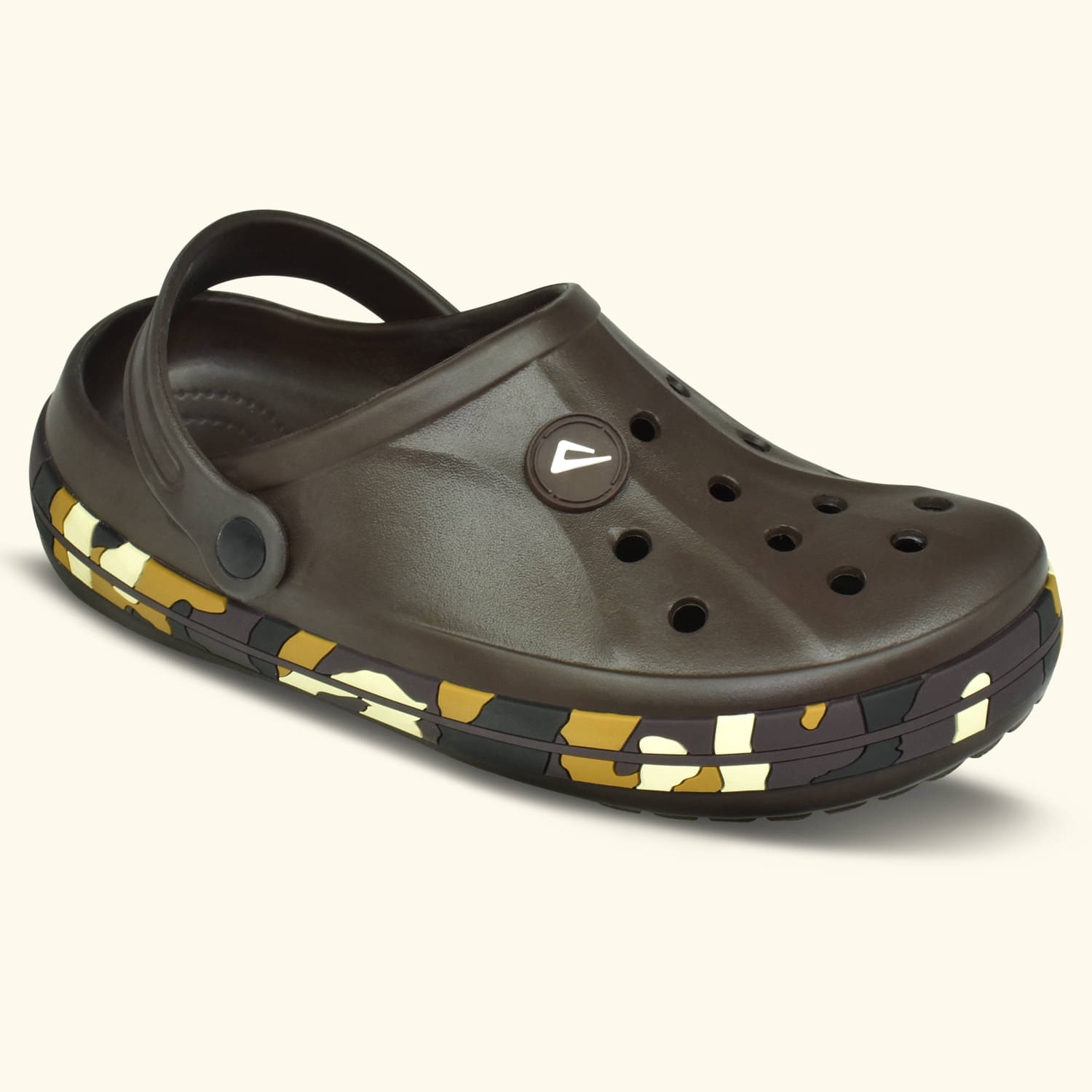     			Impakto - Brown Men's Clogs
